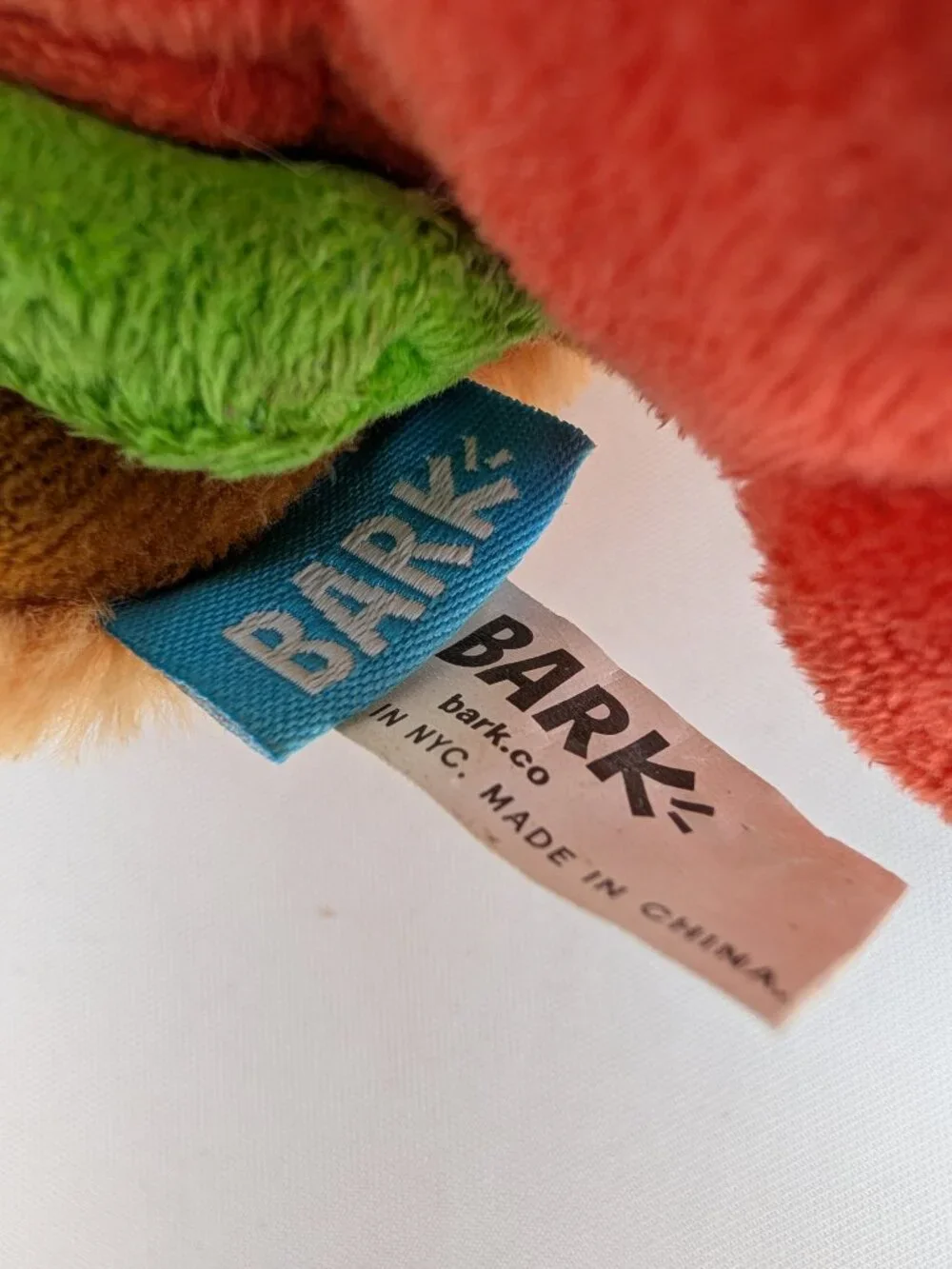 Bark Box Lobster Roll Sandwich Plush Dog Toy Squeaker Crinkle 12